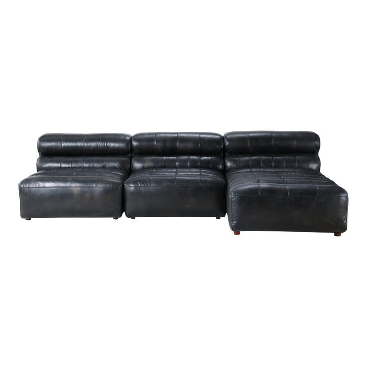 Moe's Home Collection Ramsay Signature Black Modular Sectional