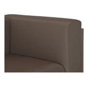 Moe's Home Collection Suri Red Outdoor 3-Seat Sofa