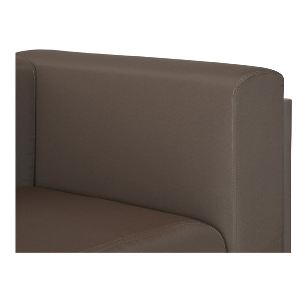 Moe's Home Collection Suri Red Outdoor 3-Seat Sofa