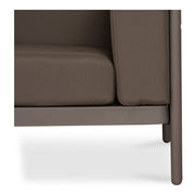 Moe's Home Collection Suri Red Outdoor 3-Seat Sofa