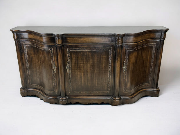 Casa Bonita Peruvian Hand-Painted Carved Wood Ravello Buffet