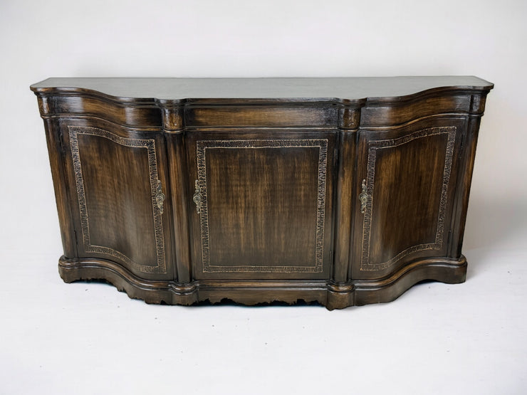 Casa Bonita Peruvian Hand-Painted Carved Wood Ravello Buffet