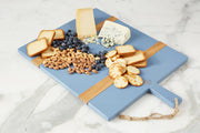etúHOME Mod Charcuterie Cheese Board, Medium Rectangle, Denim Blue