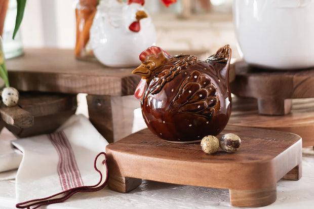 etúHOME Classic Rectangle Trivet Riser, Small