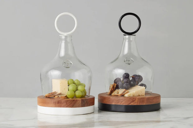 etúHOME Small Black Mod Black Serving Board