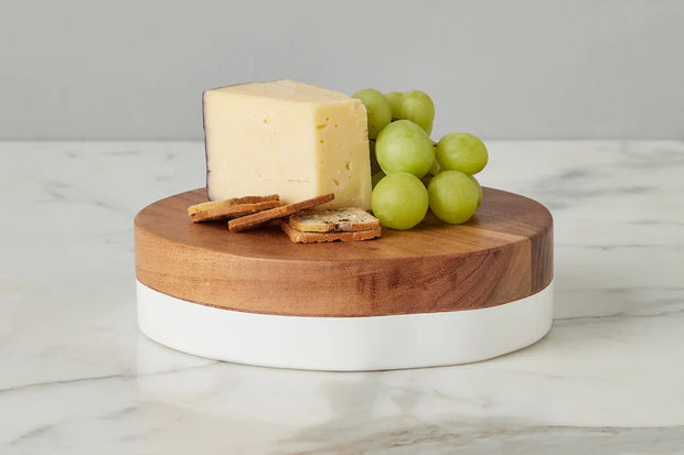 etúHOME Small White Mod White Serving Board