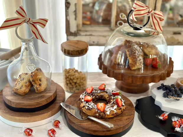 etúHOME Medium Black Mod Serving Block