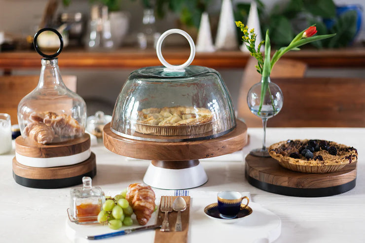 etúHOME Small Black Mod Black Serving Board