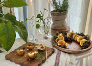 etúHOME Scalloped Cutting Board, Medium Square