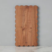 etúHOME Scalloped Cutting Board, Medium Rectangle