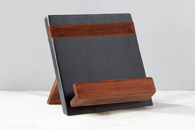 etúHOME Modern iPad / Cookbook Holder, Black