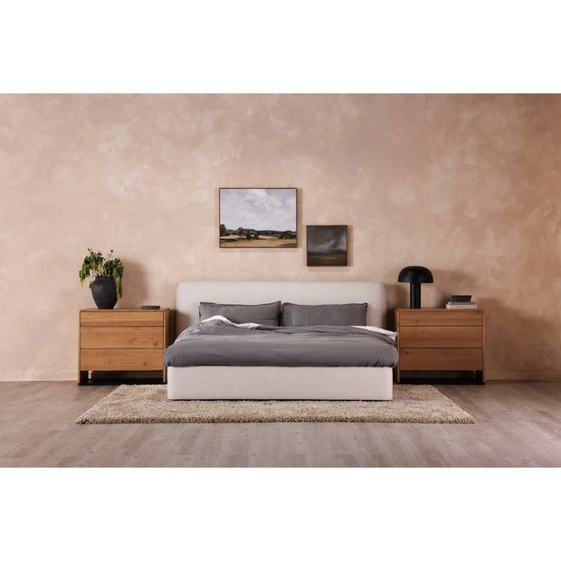 Moe's Home Collection Samara Cottage Linen King Bed