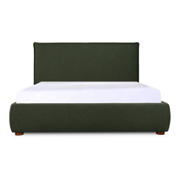 Moe's Home Collection Luzon Green Upholstered Queen Size Bed