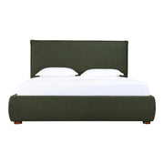 Moe's Home Collection Luzon Green Upholstered Queen Size Bed