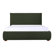 Moe's Home Collection Luzon Green Upholstered Queen Size Bed