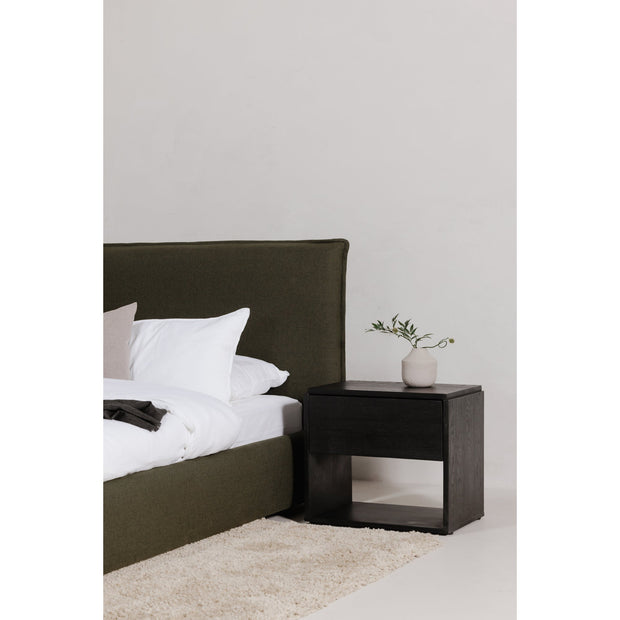 Moe's Home Collection Luzon Green Upholstered Queen Size Bed