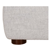 Moe's Home Collections Luzon Grey Upholstered Queen Size Bed