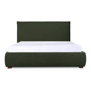 Moe's Home Collection Luzon Green Upholstered King Size Bed