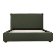 Moe's Home Collection Luzon Green Upholstered King Size Bed