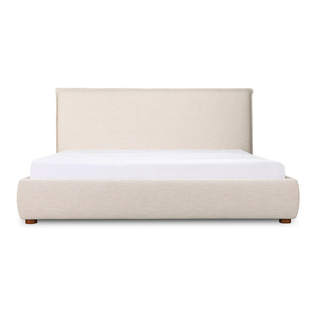 Moe's Home Collection Luzon Wheat Upholstered King Size Bed
