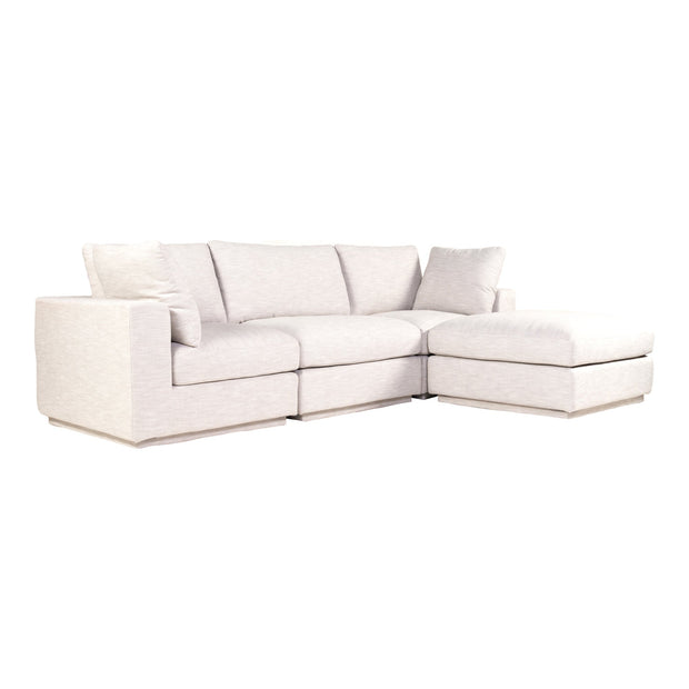 Moe's Home Collection Justin Grey Lounge Modular Sectional