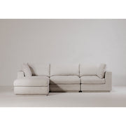 Moe's Home Collection Justin Grey Lounge Modular Sectional