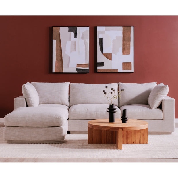 Moe's Home Collection Justin Grey Lounge Modular Sectional