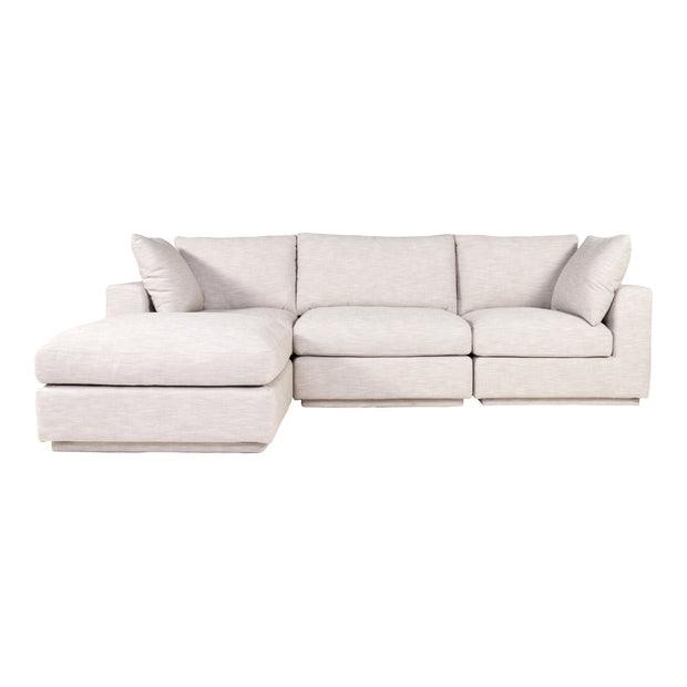 Moe's Home Collection Justin Grey Lounge Modular Sectional