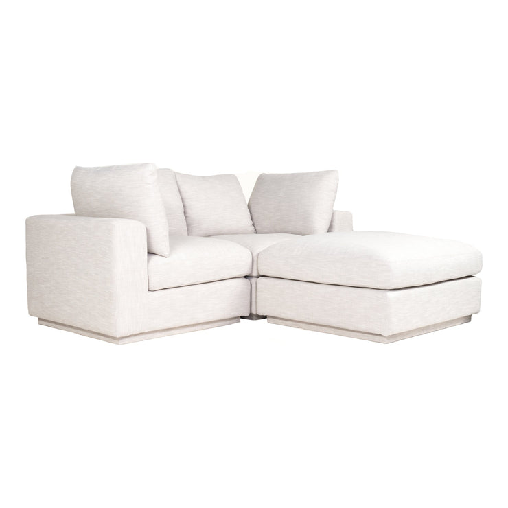 Moe's Home Collection Justin Grey Nook Modular Sectional
