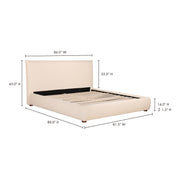 Moe's Home Collection Recharge White King Bed