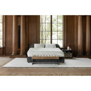 Moe's Home Collection Colin Dark Grey Boucle Upholstered King Size Bed