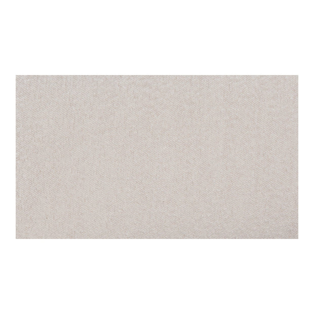 Moe's Home Collection Colin Oatmeal Velvet Upholstered King Size Bed
