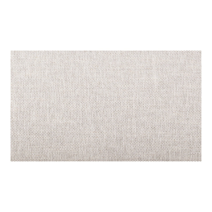 Moe's Home Collection Luzon Grey Upholstered Queen Size Bed With Tall Headboard