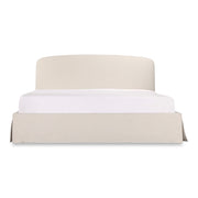 Moe's Home Collection Cream Joan King Bed With Storage