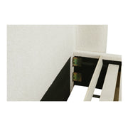 Moe's Home Collection Sophia White Queen Bed