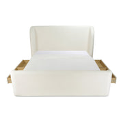 Moe's Home Collection Sophia White Queen Bed