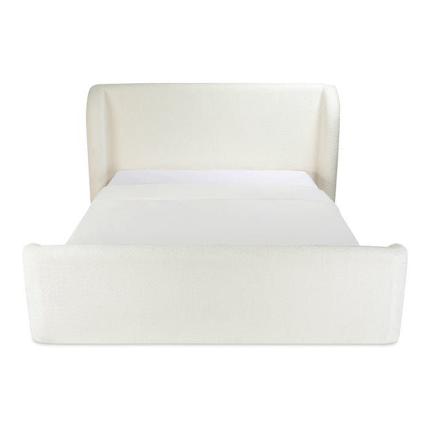 Moe's Home Collection Sophia White Queen Bed