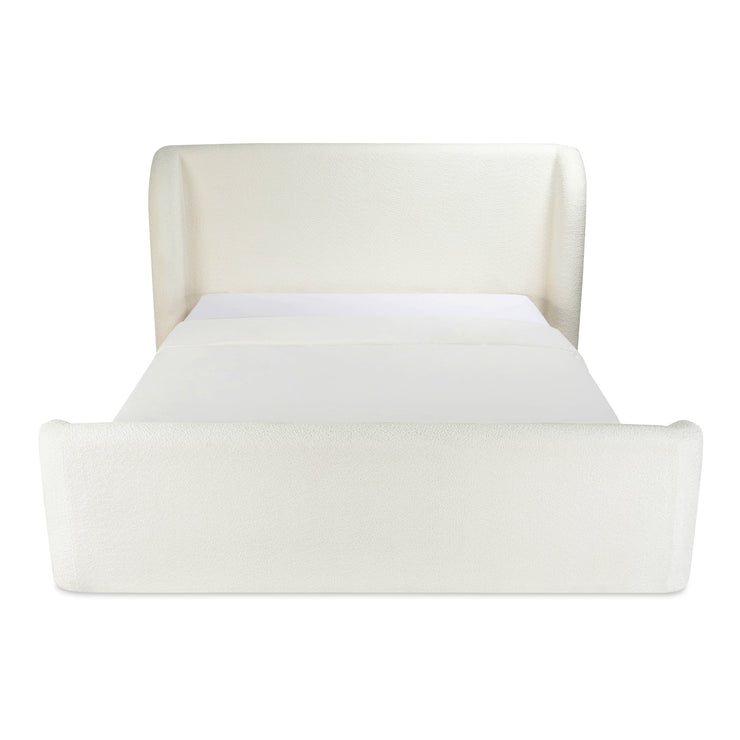 Moe's Home Collection Sophia White Queen Bed