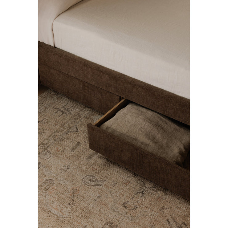 Moe's Home Collection Sophia Brown King Bed