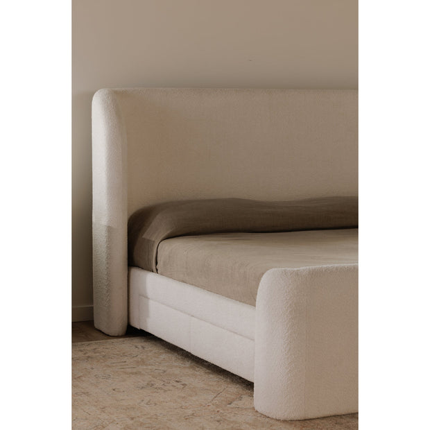 Moe's Home Collection Sophia Cream King Bed