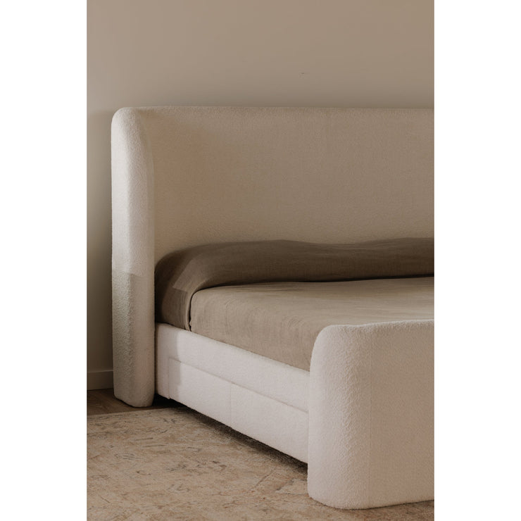 Moe's Home Collection Sophia Cream King Bed