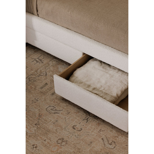 Moe's Home Collection Sophia Cream King Bed