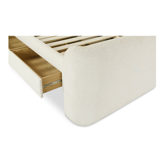 Moe's Home Collection Sophia Cream King Bed