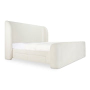 Moe's Home Collection Sophia Cream King Bed