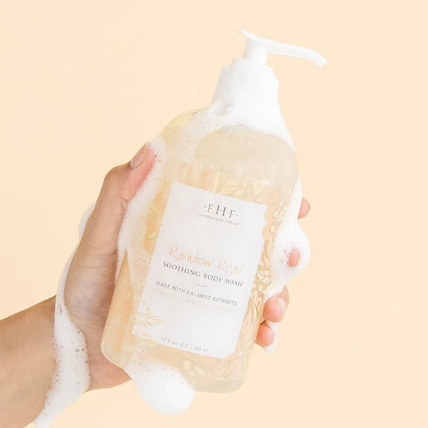 Farmhouse Fresh Rainbow Road Soothing Body Wash 12 oz. Pump Top