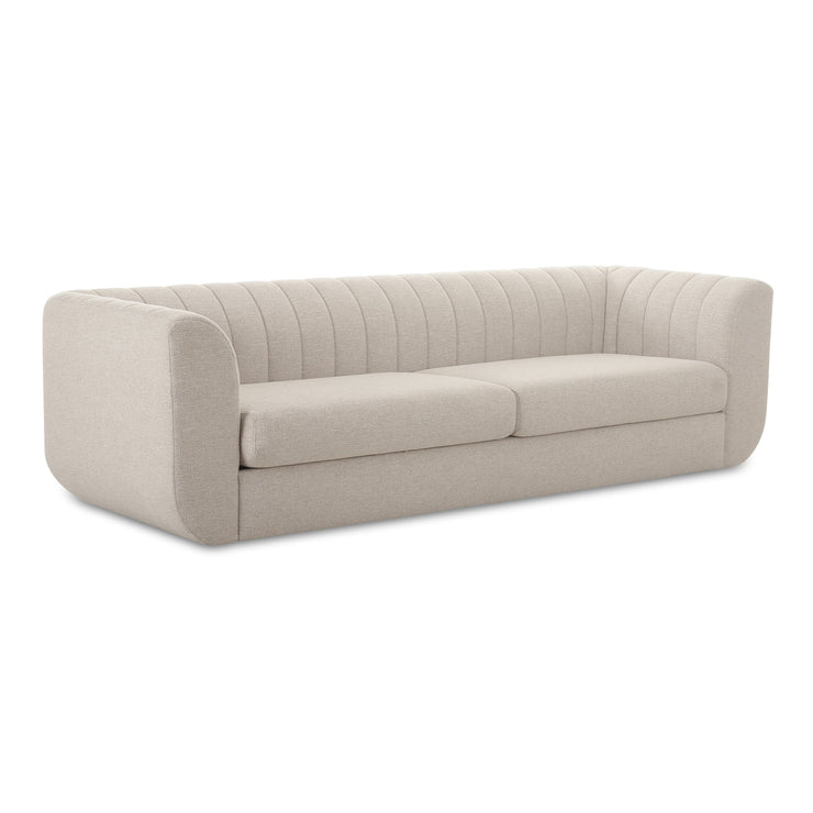 Moe's Home Collection Rosy Oatmeal Sofa