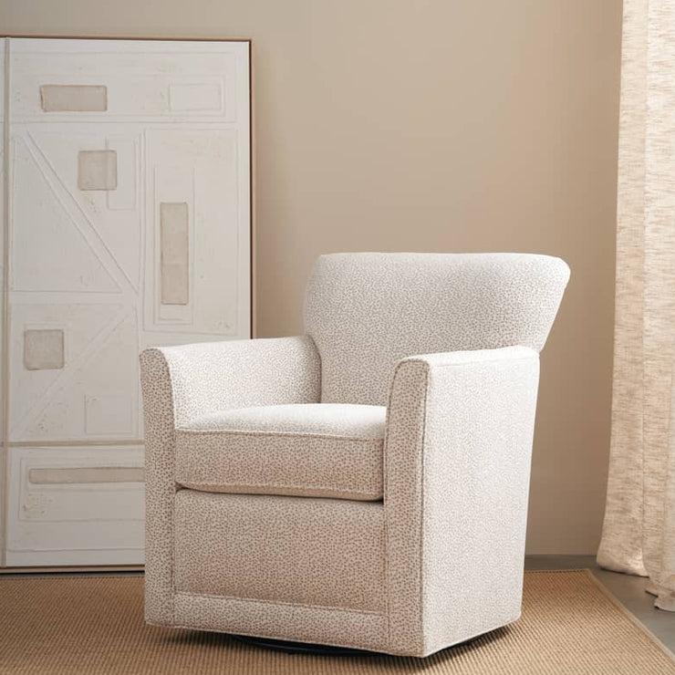 Rowe Times Square Swivel Glider Chair | Custom Fabric USA Cloud ...