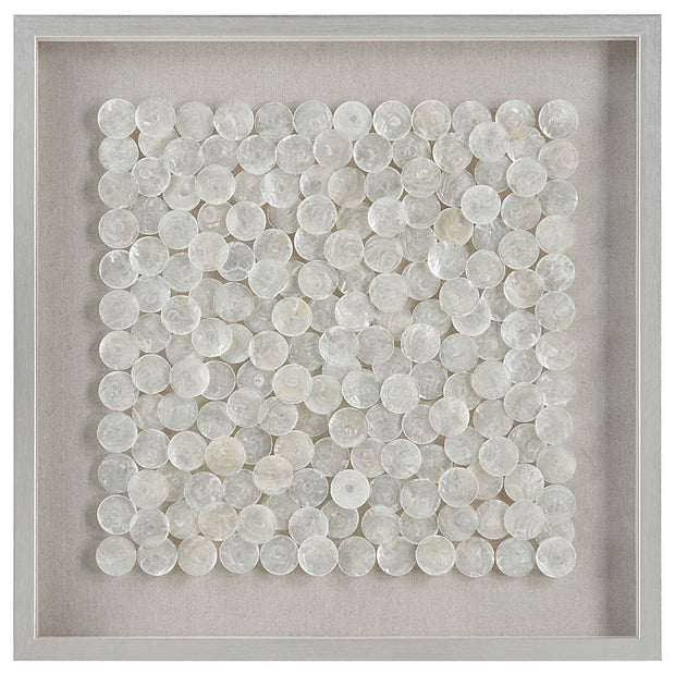 Uttermost Roxas Capiz Shells Shadow Box Frame