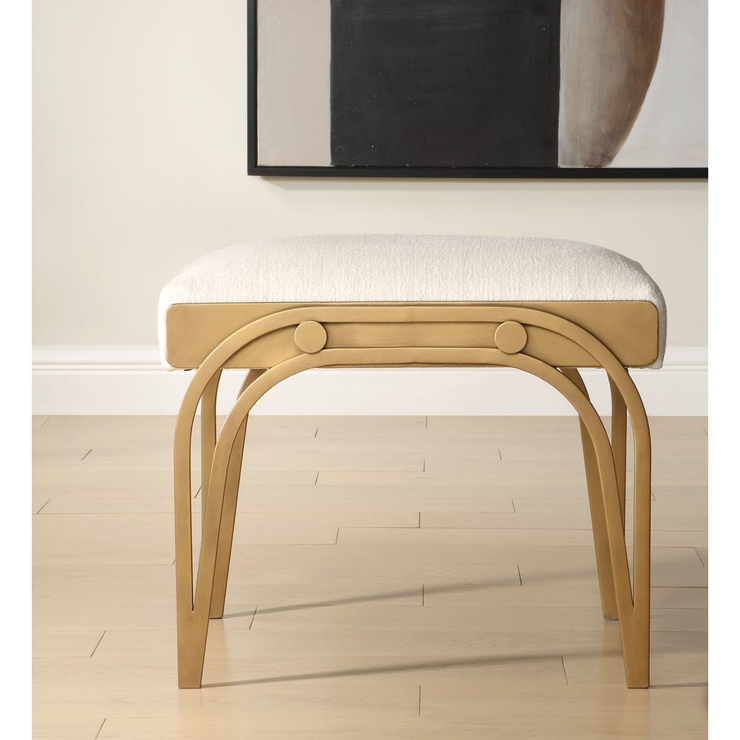 Casa Bella Living Unique Iron Framed Bench