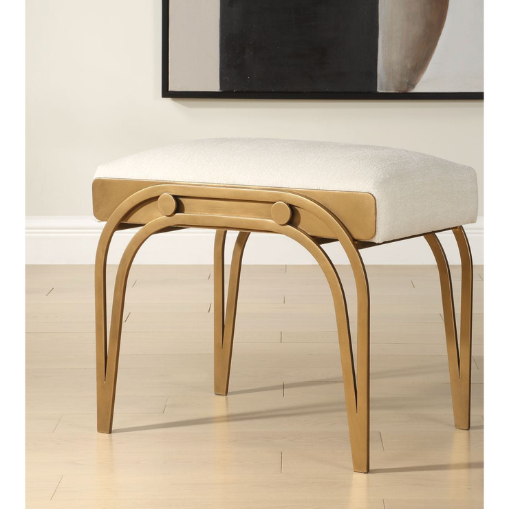 Casa Bella Living Unique Iron Framed Bench